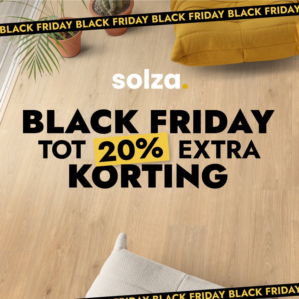 Black Friday week bij Solza: flinke korting op diverse merken - Solza.nl