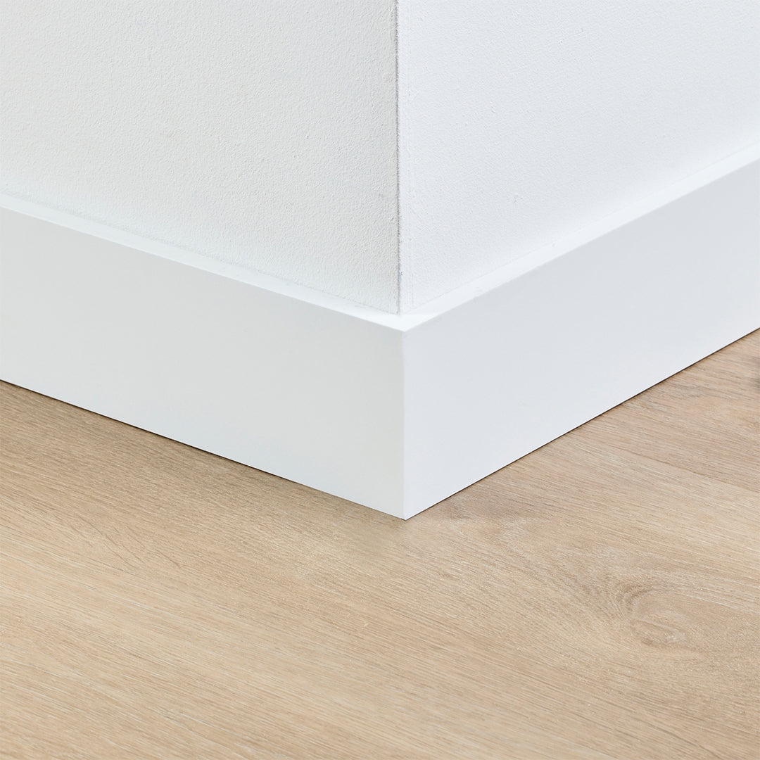 MDF Modern plinth 90x12 prepainted RAL 9016