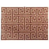 FabFoyer Perfect Maze Caramel | ca. 60x85 cm - Solza.nl