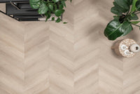 Floer Chevron Plak PVC Onbehandeld Eiken MEGAMAT FLR-3570 - Hongaarse Punt - Solza.nl