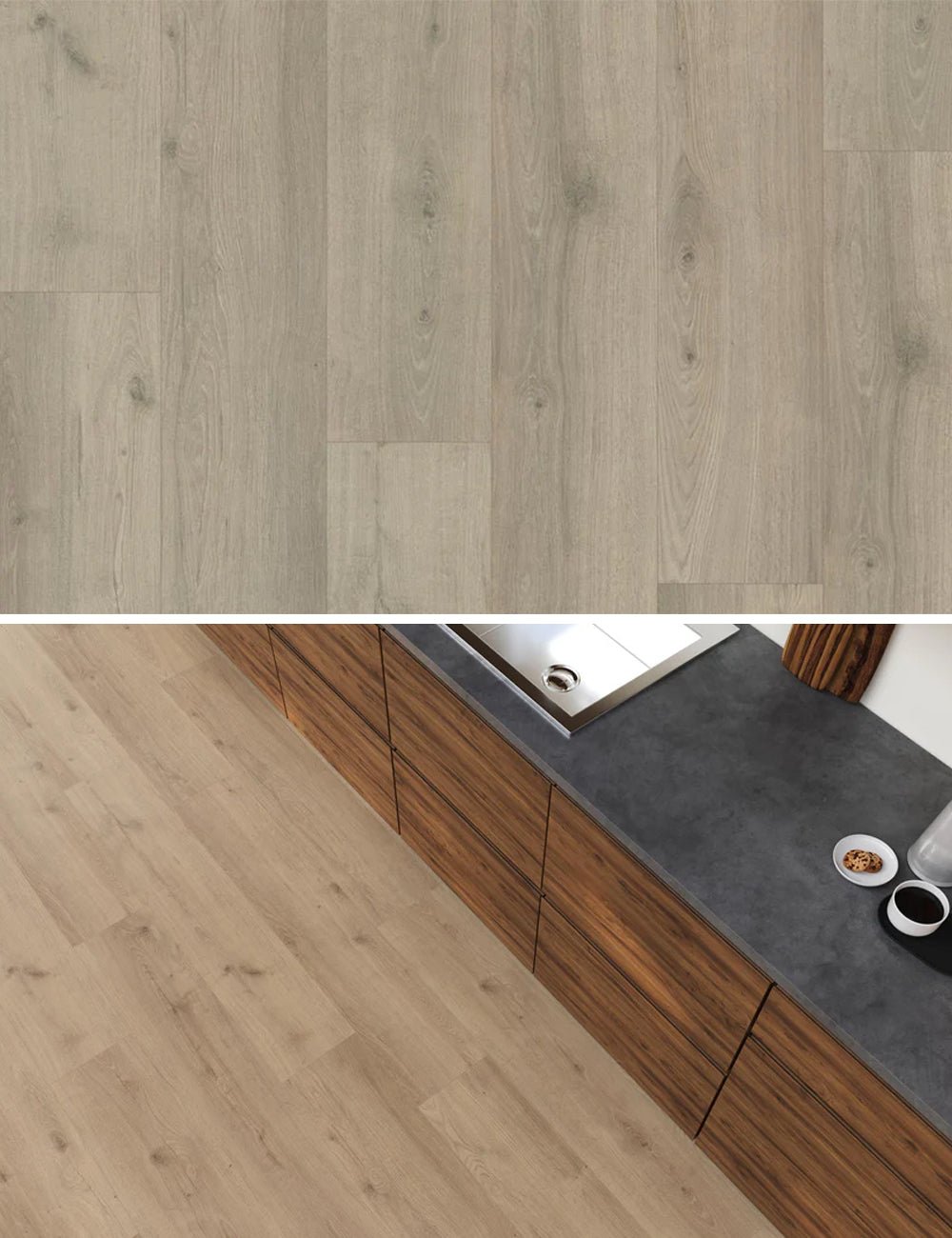 Floorlife Laminaat Forest Hills Grijsbeige Eiken 5525401919 - Solza.nl