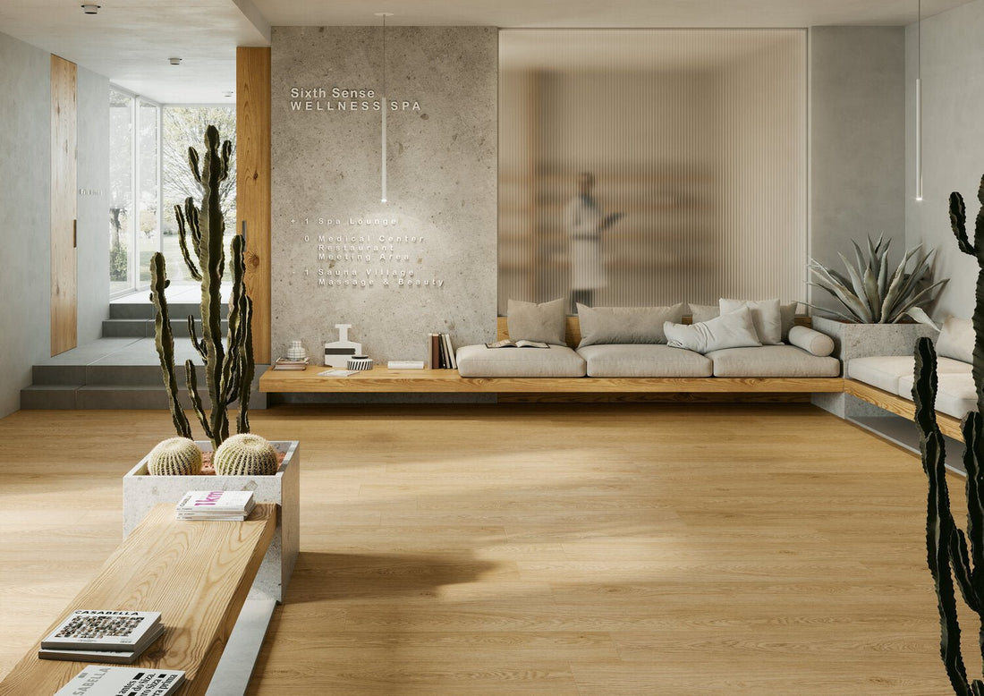 Gerflor Creation 55 1273 Lounge Oak Natural Dryback PVC - Solza.nl