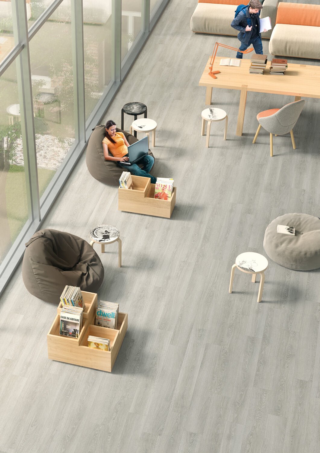 Gerflor Creation 55 1279 Charming Oak Grey Dryback PVC - Solza.nl