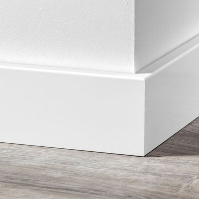 MDF Modern plinth 90x12 prepainted RAL 9016