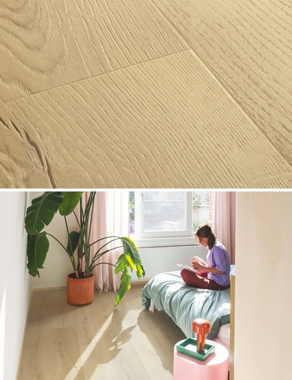 Quick - Step Bloom AVMPU40319 Geborstelde beige eik - Solza.nl