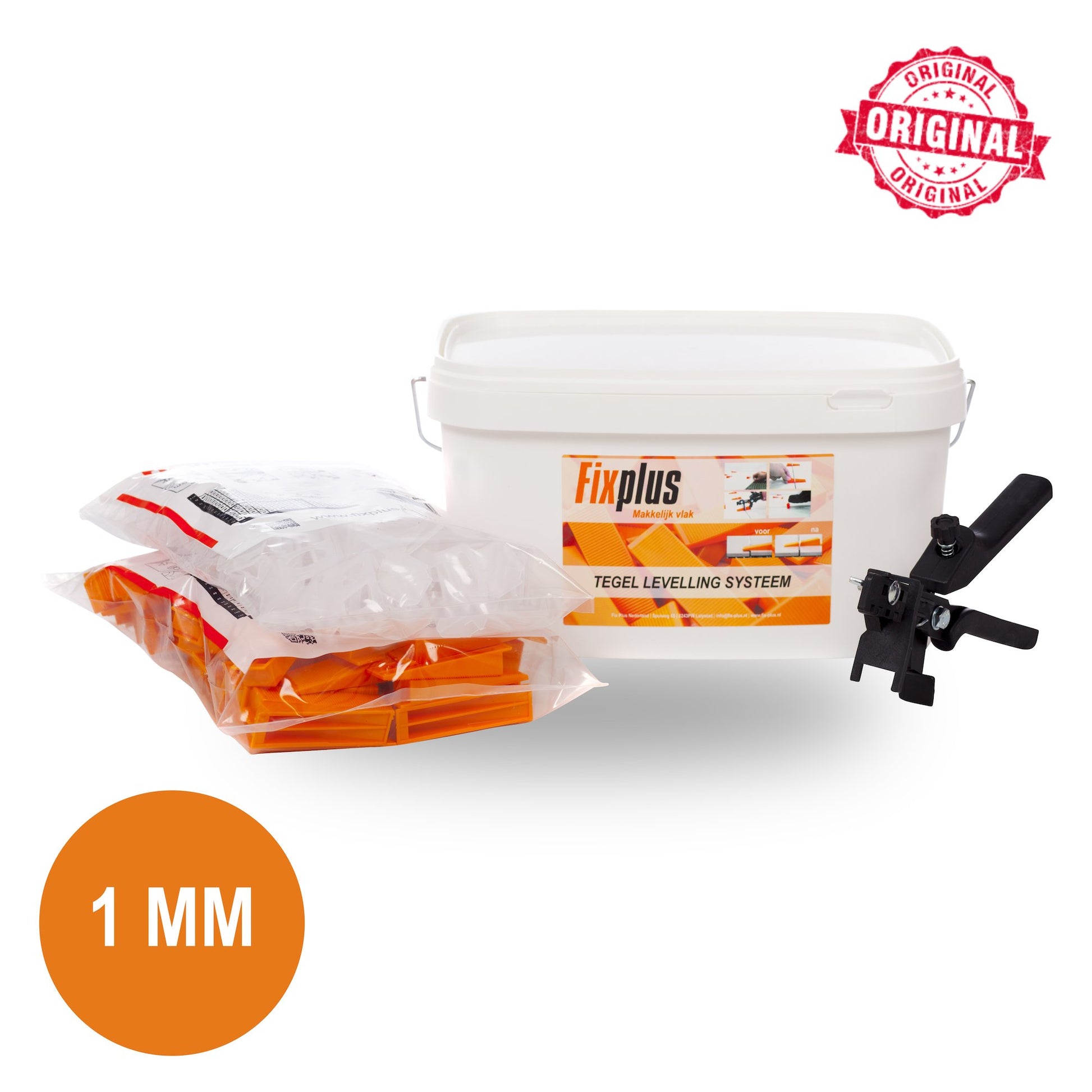 Fix Plus Starters Kit 100 BASIC 1 mm (tegeldikte 3 t/m 13 mm) - Solza.nl