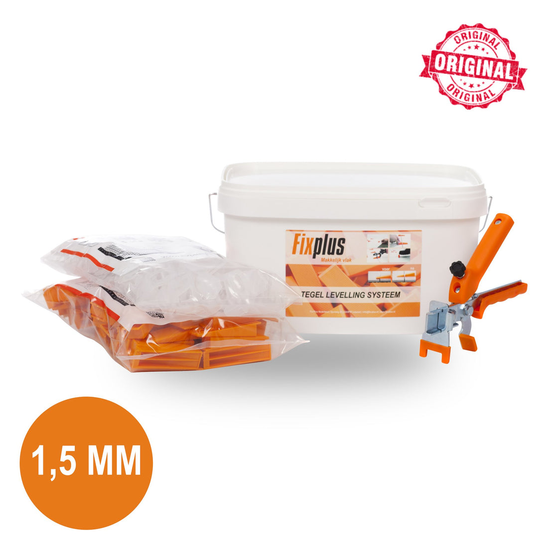 Fix Plus Starters Kit 100 PRO 1,5 mm (tegeldikte 8 t/m 16 mm) - Solza.nl