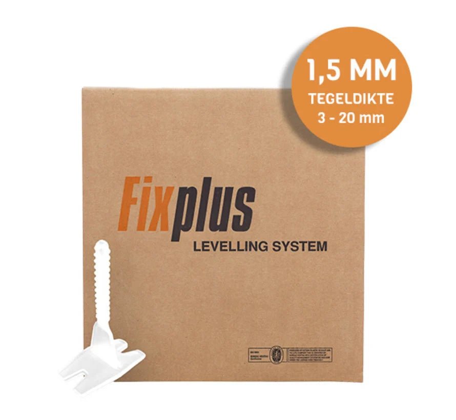 Fix Plus Twist Clips 1,5 mm (tegeldikte 3 t/m 20 mm) - Solza.nl