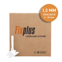 Fix Plus Twist Clips 1,5 mm (tegeldikte 3 t/m 20 mm) - Solza.nl