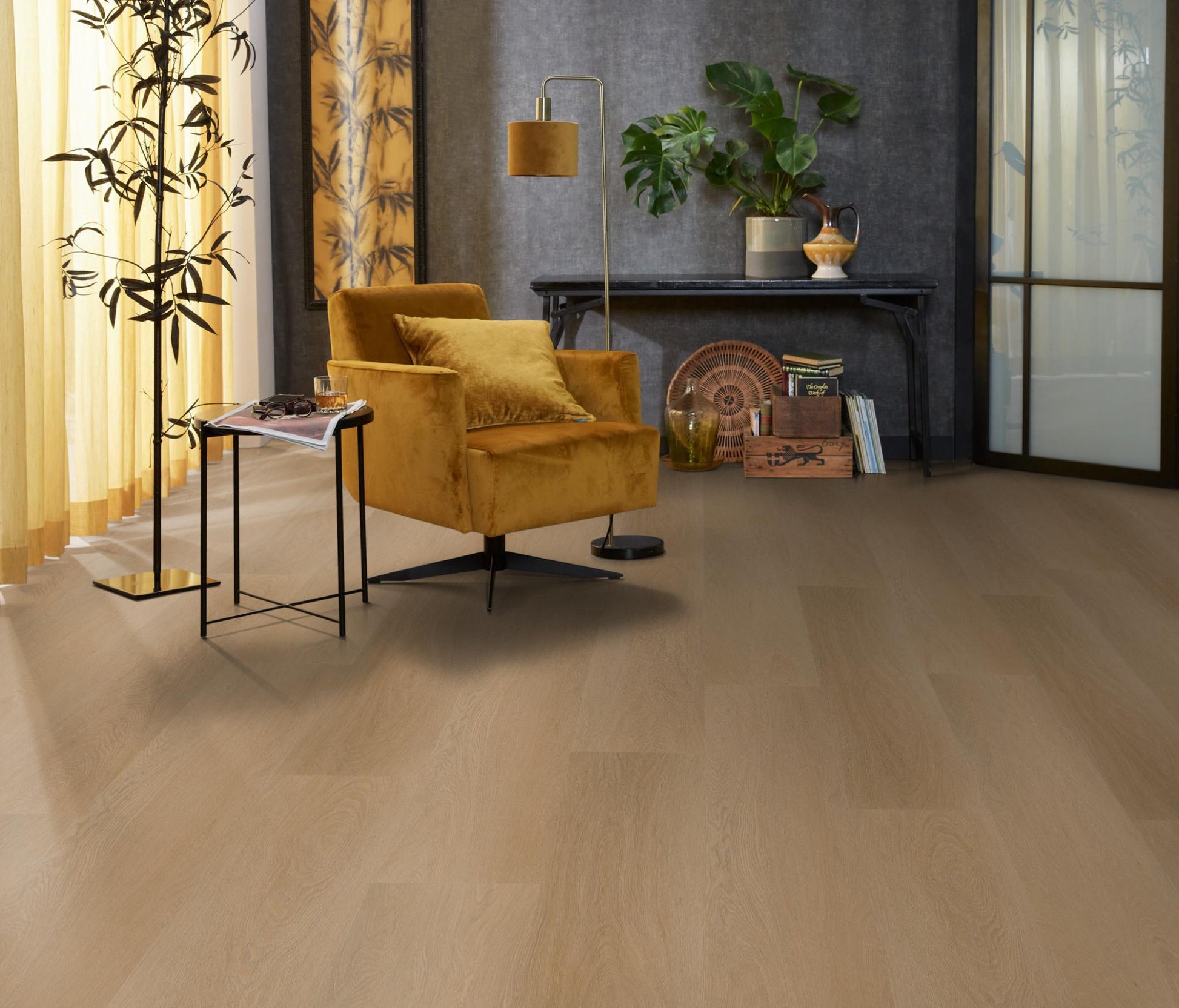 Floorlife Fulham Dark Oak 1611 Dryback PVC Rechte Stroken - Solza.nl