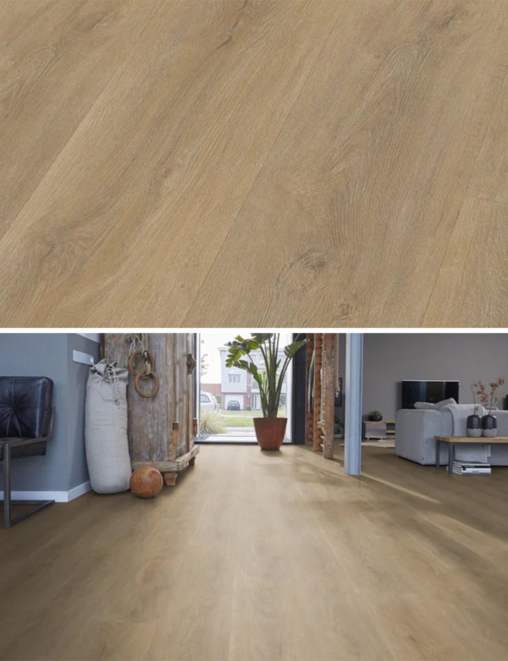 Floorlife Parramatta Natural Oak 1555 Dryback PVC Rechte Stroken - Solza.nl