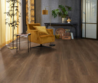 Floorlife Parramatta Warm Brown 1532 Dryback PVC Rechte Stroken - Solza.nl