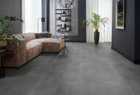 Floorlife Southwark Dark Grey 4111 Tegel Dryback PVC - 91.4 x 45.7 cm - Solza.nl