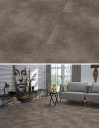 Floorlife The Rocks Mid Grey 1118 Tegel Dryback PVC - Solza.nl