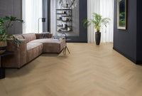 Floorlife Visgraat Click PVC YUP Merton Herringbone Light Oak 7613 - Solza.nl