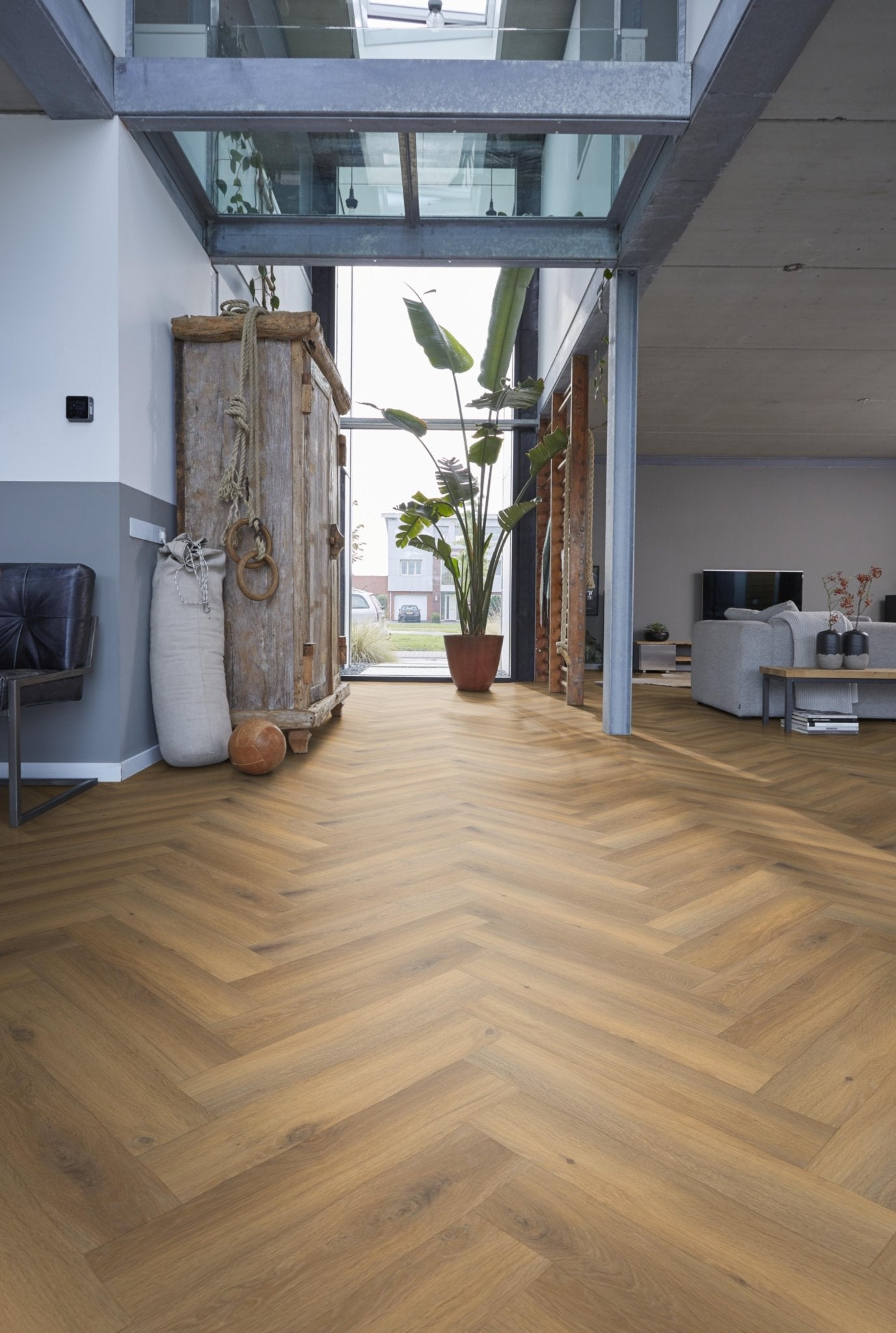 Floorlife Visgraat Laminaat Houtlook Bayside Eiken 4861 - Solza.nl