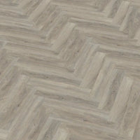 Floorlife Yup Herringbone Parramatta Light Grey Dryback PVC - Solza.nl