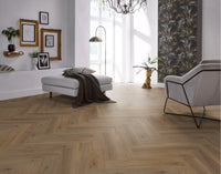 Floorlife Yup Leyton Herringbone Smoky Dryback PVC - Solza.nl