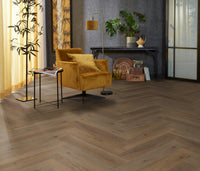 Floorlife Yup Leyton Herringbone Smoky Dryback PVC - Solza.nl