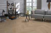 Floorlife Yup Merton Herringbone Natural Oak Dryback PVC - Solza.nl