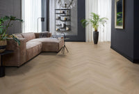 Floorlife Yup Merton Herringbone Natural Oak Dryback PVC - Solza.nl