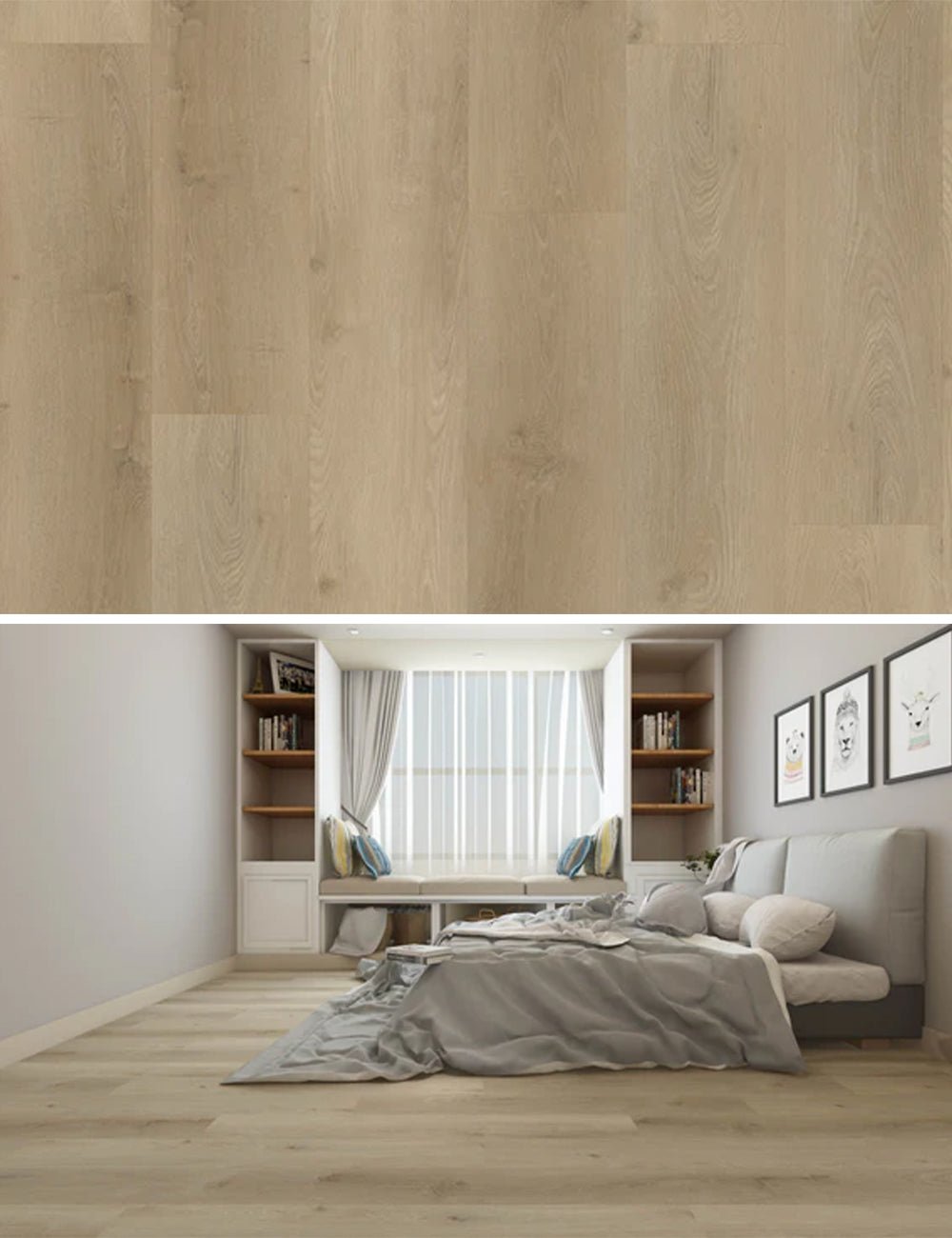 Gelasta Country 4302 Prestige Oak Greige Dryback 0,30 mm - Solza.nl