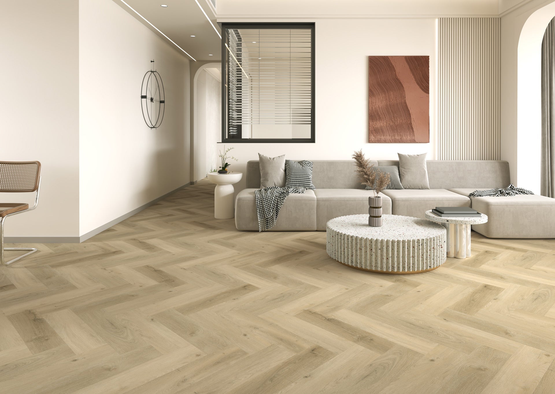 Gelasta Vario Visgraat Rigid Click 5405 Prestige Oak Smoked Light - Solza.nl