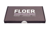 Proefmonster Floer Visgraat PVC Mat Wit Eiken FLR-3515 - Solza.nl