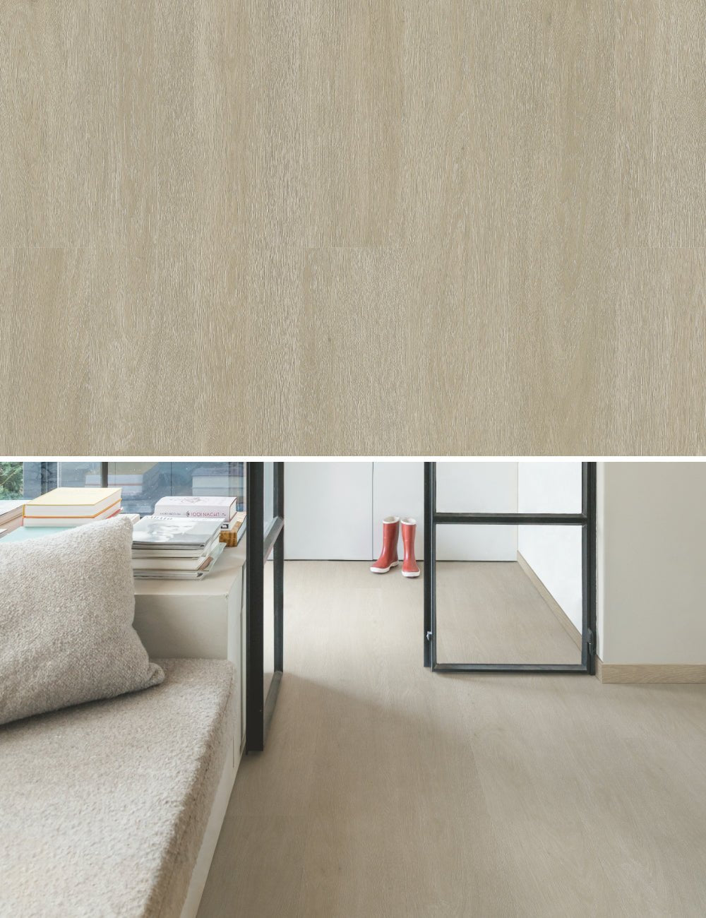 Quick-Step Liv SGSPC20312 Satin oak taupe grey - 18,4 x 121,9 cm - Solza.nl