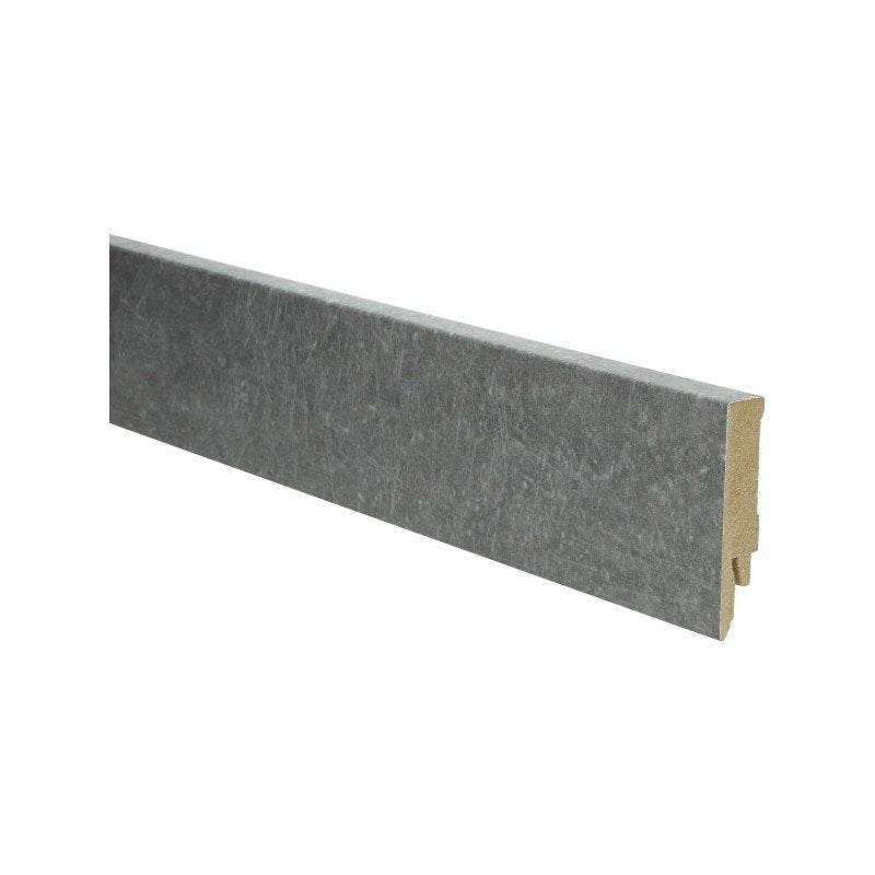 Rechte Folieplint 70X14 Beton Donkergrijs 27184 - Solza.nl