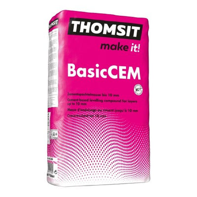 Thomsit BasicCem cement-egaliseermiddel 25 kg - Solza.nl