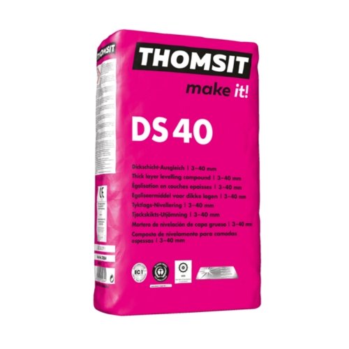 Thomsit DS40 egaline voor dikke lagen 25 KG - Solza.nl