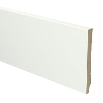Whiteline plint recht 120x12 wit gefolied